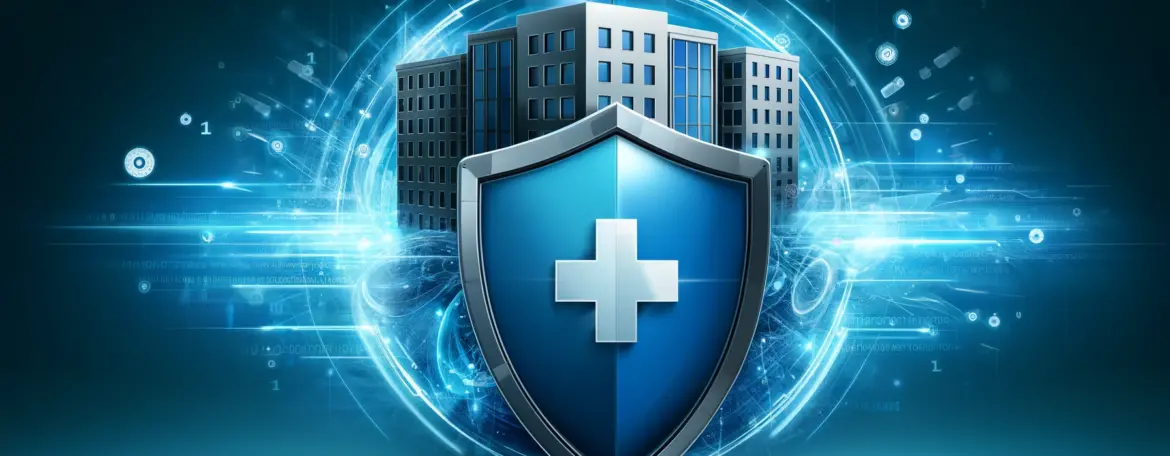 Healthcare Ransomware Protection Strategies for 2025_A themed image showing protection for healthcare organizations